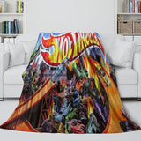 Charger l&#39;image dans la visionneuse de la galerie, Hot Wheels Blanket Flannel Kids Throw Room Decoration