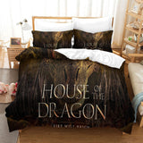 Charger l&#39;image dans la visionneuse de la galerie, House of the Dragon Bedding Set Duvet Cover Without Filler