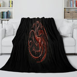 Load image into Gallery viewer, House of the Dragon Blanket Flannel Fleece Throw Room Decoration