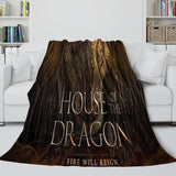 Load image into Gallery viewer, House of the Dragon Blanket Flannel Fleece Throw Room Decoration