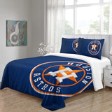 Charger l&#39;image dans la visionneuse de la galerie, Houston Astros Bedding Set Quilt Cover Without Filler