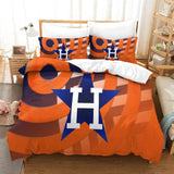 Charger l&#39;image dans la visionneuse de la galerie, Houston Astros Bedding Set Quilt Cover Without Filler