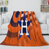 Load image into Gallery viewer, Houston Astros Blanket Flannel Throw Room Decoration