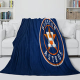Load image into Gallery viewer, Houston Astros Blanket Flannel Throw Room Decoration