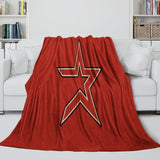 Load image into Gallery viewer, Houston Astros Blanket Flannel Throw Room Decoration