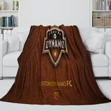 Load image into Gallery viewer, Houston Dynamo Blanket Flannel Fleece Throw Room Decoration