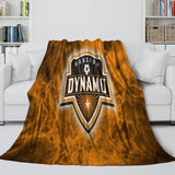 Load image into Gallery viewer, Houston Dynamo Blanket Flannel Fleece Throw Room Decoration