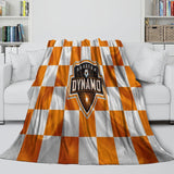 Load image into Gallery viewer, Houston Dynamo Blanket Flannel Fleece Throw Room Decoration