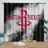 Load image into Gallery viewer, Houston Rockets Curtains Blackout Window Drapes Room Decoration