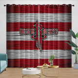 Load image into Gallery viewer, Houston Rockets Curtains Blackout Window Drapes Room Decoration