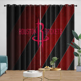 Load image into Gallery viewer, Houston Rockets Curtains Blackout Window Drapes Room Decoration