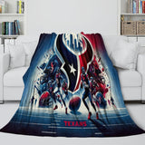 Load image into Gallery viewer, Houston Texans Blanket Flannel Fleece Throw Room Decoration