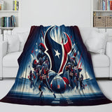 Load image into Gallery viewer, Houston Texans Blanket Flannel Fleece Throw Room Decoration