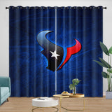 Load image into Gallery viewer, Houston Texans Curtains Blackout Window Drapes Room Decoration