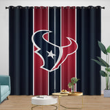 Load image into Gallery viewer, Houston Texans Curtains Blackout Window Drapes Room Decoration