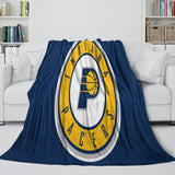 Charger l&#39;image dans la visionneuse de la galerie, Indiana Pacers Blanket Flannel Fleece Throw Room Decoration