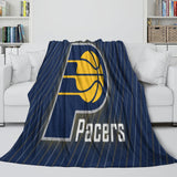 Charger l&#39;image dans la visionneuse de la galerie, Indiana Pacers Blanket Flannel Fleece Throw Room Decoration