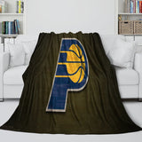 Charger l&#39;image dans la visionneuse de la galerie, Indiana Pacers Blanket Flannel Fleece Throw Room Decoration