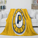 Charger l&#39;image dans la visionneuse de la galerie, Indiana Pacers Blanket Flannel Fleece Throw Room Decoration