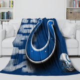 Charger l&#39;image dans la visionneuse de la galerie, Indianapolis Colts Blanket Flannel Fleece Throw Room Decoration