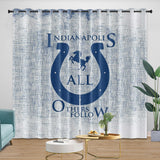 Load image into Gallery viewer, Indianapolis Colts Curtains Blackout Window Drapes Room Decoration