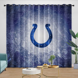 Load image into Gallery viewer, Indianapolis Colts Curtains Blackout Window Drapes Room Decoration