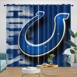 Load image into Gallery viewer, Indianapolis Colts Curtains Blackout Window Drapes Room Decoration