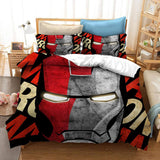 Load image into Gallery viewer, Iron Man Duvet Cover Pattern Bedding Set Without Filler