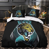 Charger l&#39;image dans la visionneuse de la galerie, Jacksonville Jaguars Bedding Set Duvet Cover Without Filler