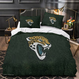 Charger l&#39;image dans la visionneuse de la galerie, Jacksonville Jaguars Bedding Set Duvet Cover Without Filler