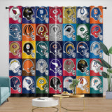 Charger l&#39;image dans la visionneuse de la galerie, Jacksonville Jaguars Curtains Blackout Window Drapes Room Decoration