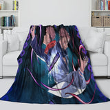 Load image into Gallery viewer, Jujutsu Kaisen Blanket Flannel Throw Kids Room Decoration