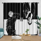 Charger l&#39;image dans la visionneuse de la galerie, Jujutsu Kaisen Curtains Blackout Window Drapes Room Decoration