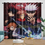 Charger l&#39;image dans la visionneuse de la galerie, Jujutsu Kaisen Curtains Blackout Window Drapes