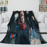Load image into Gallery viewer, Jujutsu Kaisen Execution Blanket Flannel Throw Room Decoration