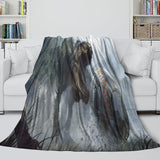 Charger l&#39;image dans la visionneuse de la galerie, Jurassic World Blanket Flannel Dinosaur Throw Room Decoration