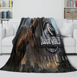 Charger l&#39;image dans la visionneuse de la galerie, Jurassic World Blanket Flannel Throw Room Decoration