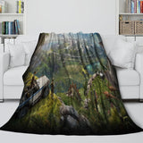 Charger l&#39;image dans la visionneuse de la galerie, Jurassic World Blanket Flannel Throw Room Decoration