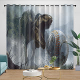 Charger l&#39;image dans la visionneuse de la galerie, Jurassic World Curtains Blackout Window Drapes Room Decoration