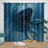 Charger l&#39;image dans la visionneuse de la galerie, Jurassic World Curtains Blackout Window Drapes Room Decoration
