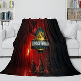 Charger l&#39;image dans la visionneuse de la galerie, Jurassic World Rebirth Blanket Flannel Throw Room Decoration