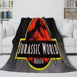 Charger l&#39;image dans la visionneuse de la galerie, Jurassic World Rebirth Blanket Flannel Throw Room Decoration