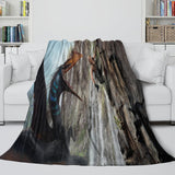 Charger l&#39;image dans la visionneuse de la galerie, Jurassic World Rebirth Blanket Flannel Throw Room Decoration