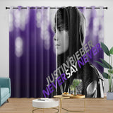 Load image into Gallery viewer, Justin Bieber Curtains Blackout Window Drapes Kids Room Decoration