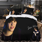 Charger l'image dans la visionneuse de la galerie, Justin Bieber Duvet Cover Kids Bedding Set Without Filler