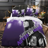 Charger l'image dans la visionneuse de la galerie, Justin Bieber Duvet Cover Kids Bedding Set Without Filler