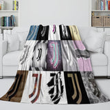 Charger l'image dans la visionneuse de la galerie, Juventus Football Club Blanket Flannel Fleece Room Decoration