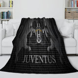 Charger l'image dans la visionneuse de la galerie, Juventus Football Club Blanket Flannel Fleece Room Decoration