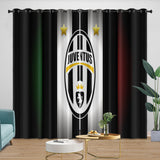 Charger l'image dans la visionneuse de la galerie, Juventus Football Club Curtains Blackout Window Drapes Room Decoration