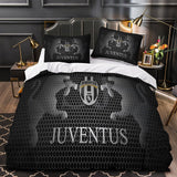 Charger l'image dans la visionneuse de la galerie, Juventus Football Club Duvet Cover Bedding Set Without Filler